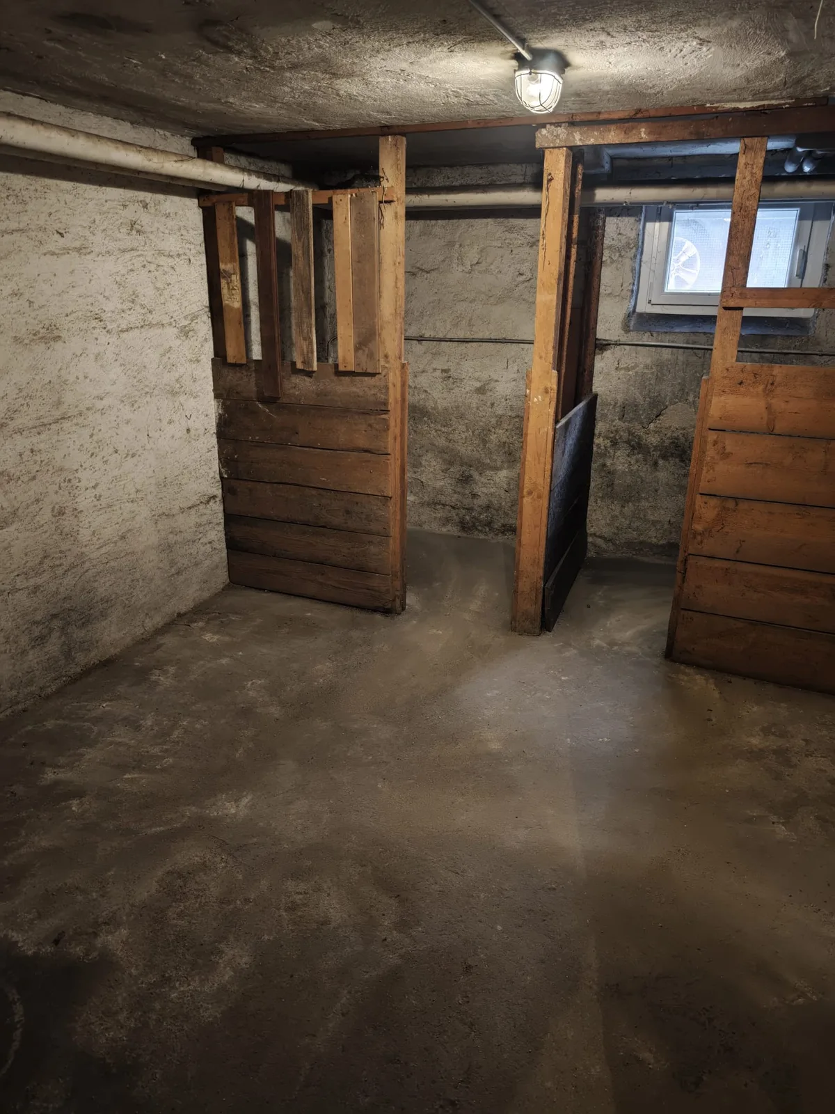 Historischer Gewölbekeller in Bad Wurzach nach der Entrümpelung