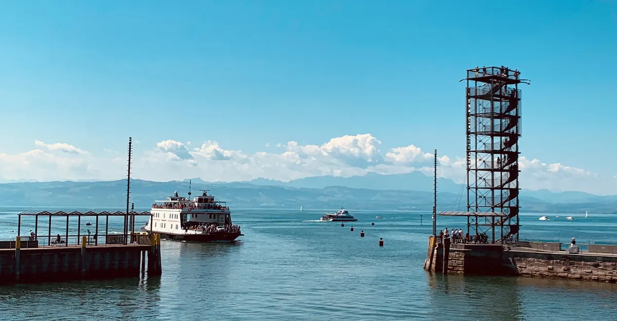 Stadtansicht Friedrichshafen am Bodensee