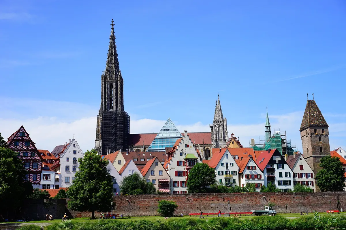 Stadtansicht Ulm mit dem Ulmer Münster